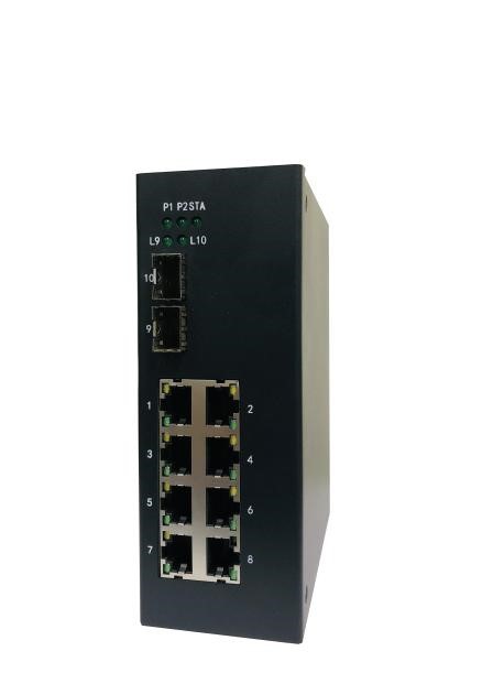 ZJIES3210D系列 工业级管理型导轨式 工业以太网交换机